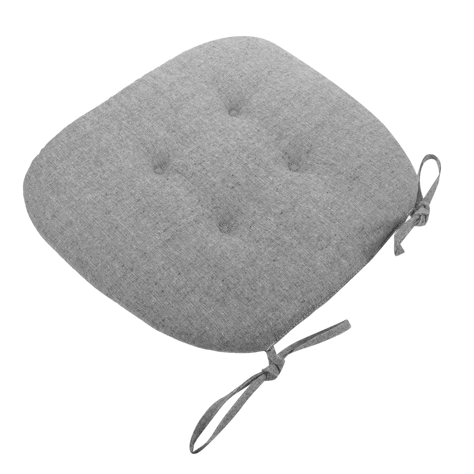 

Multi Functional Seat Cushion for Office Garden Dining Room Thickened Cotton Linen Chair Pad with Spine Support Long Sitting