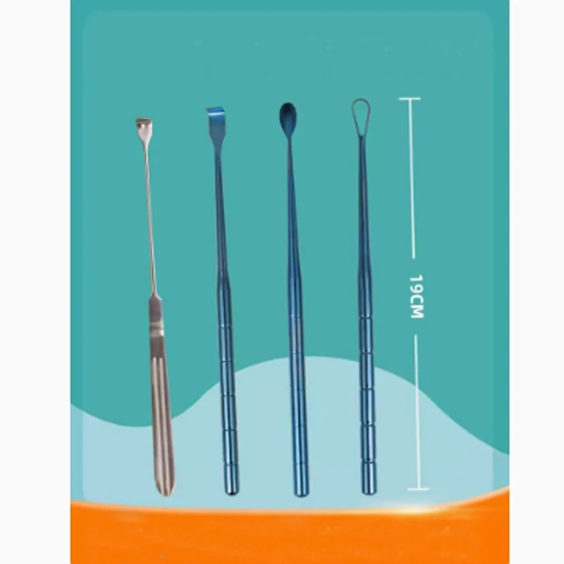 Beauty and plastic surgery stainless steel surgical instruments, body odor, armpit odor, scraper spoon, armpit odor, rake hook,