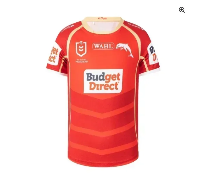 Neues 3D-Druck-Delfin-NRL-Trikot Y2K Schnelltrocknendes Atmungsaktives T-Shirt für den Sommer 2026 Geeignet für Alltags- und Trainingskleidung – Detail 3