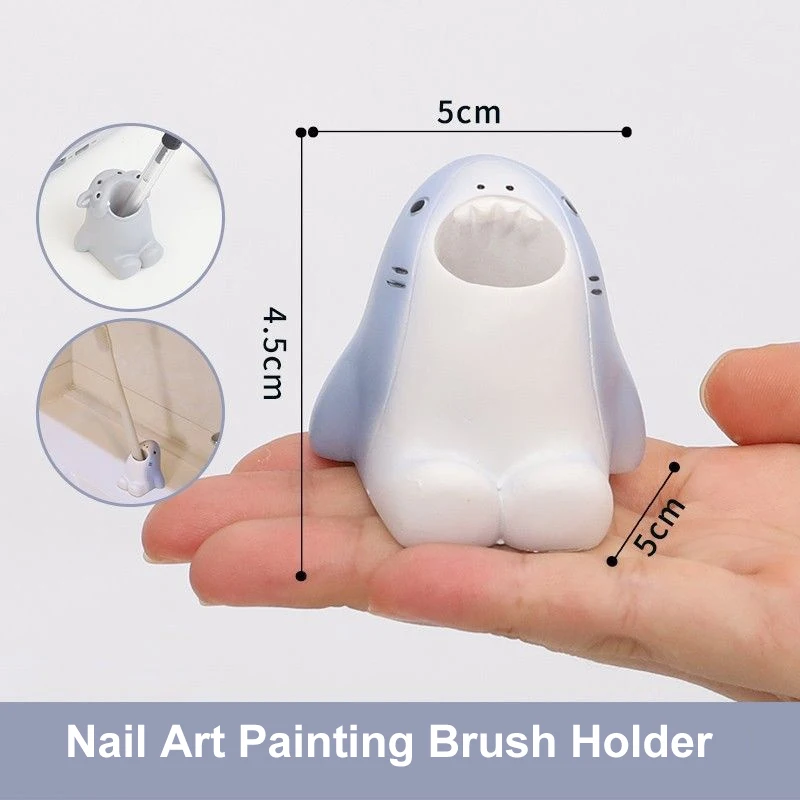 Nail Art Moagem Cabeça Bit Titular, Manicure Brush Tools, Recipiente de broca de prego, Display Rack