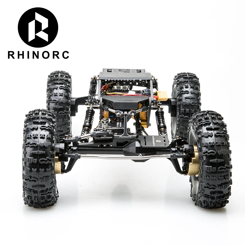 Rhino W1 5,75 Pro RTR 317 mm 1/10 Pro Shafty Crawler Rig mit MOZA 2,2 Zoll Reifen mit 11,85 Unzen Wolframstahl