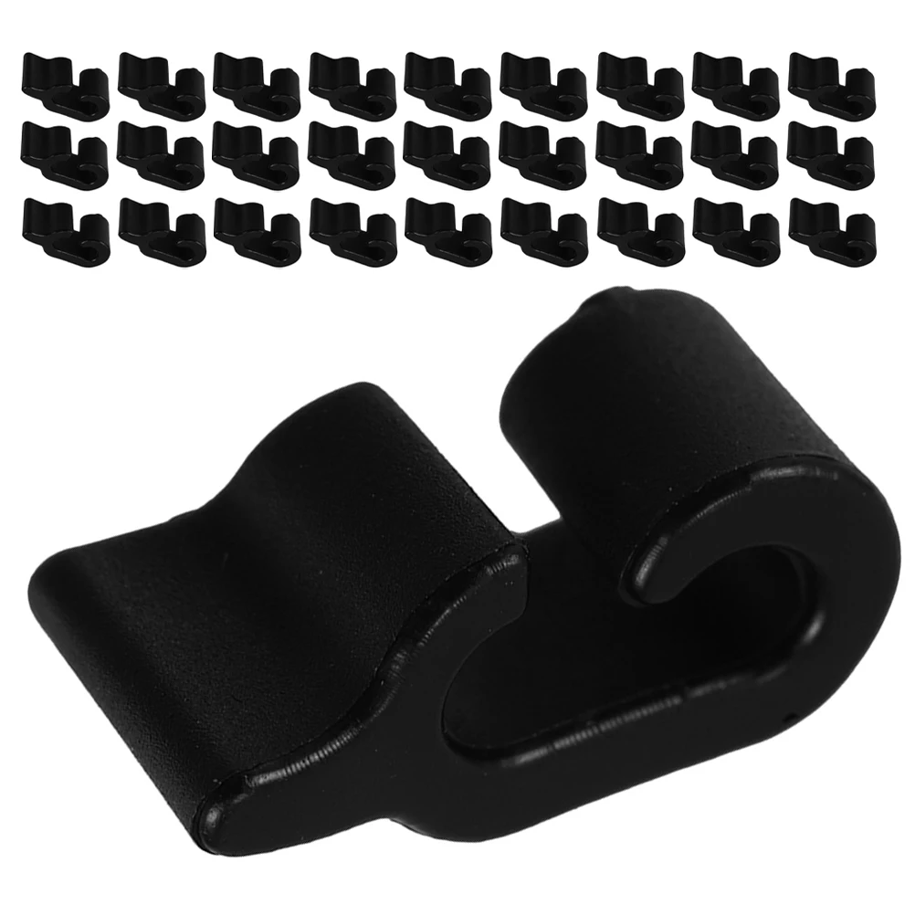 

80pcs Closet Clasp Buckle Plastic Connector For Wardrobe Shoe Cabinet Pet Cage Wire Cube Organizer No Tools Required