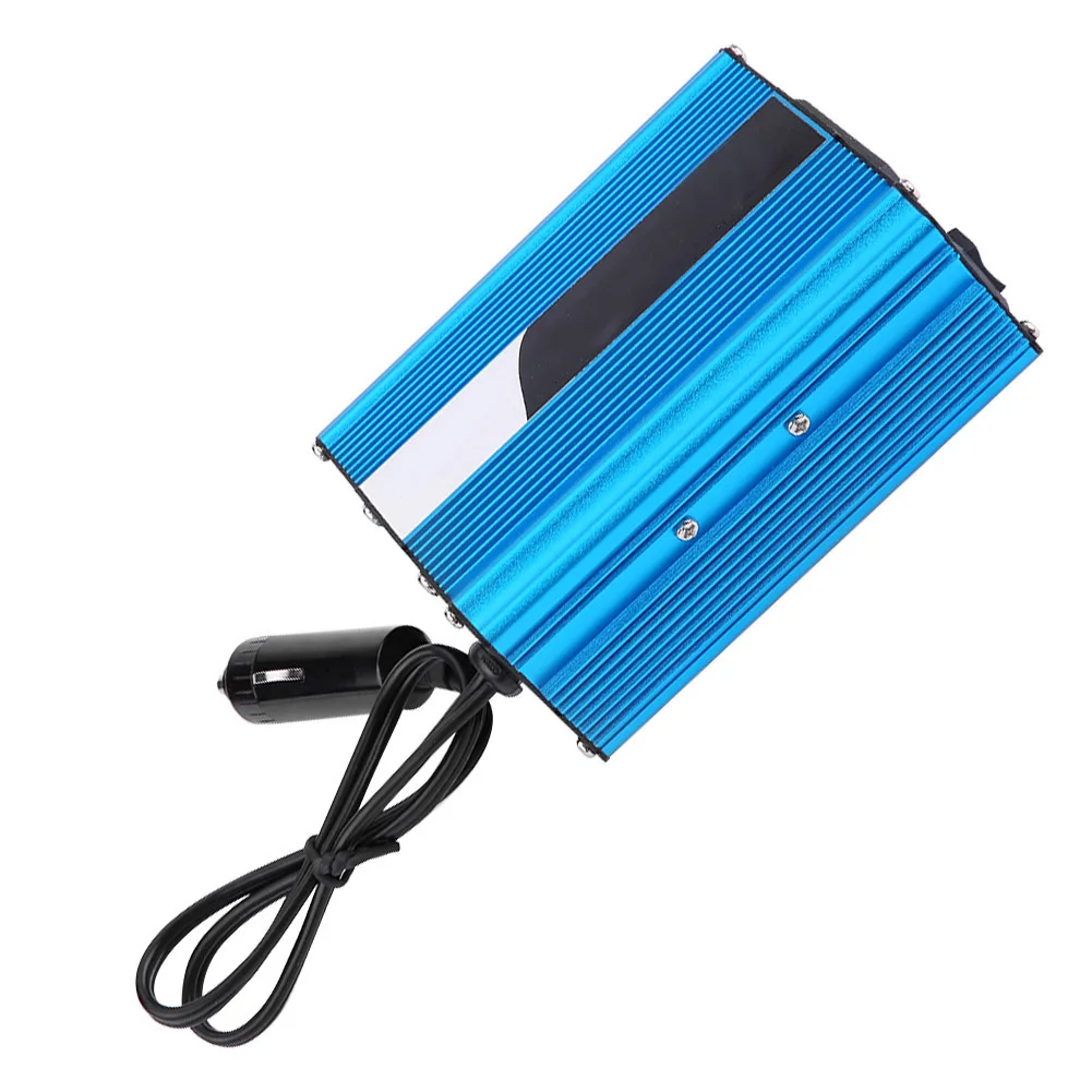 500 واط تيار مستمر 12 فولت إلى التيار المتناوب 220 فولت ‐ 240 فولت الذروة 600 واط محول طاقة السيارة محول شاحن USB مزدوج