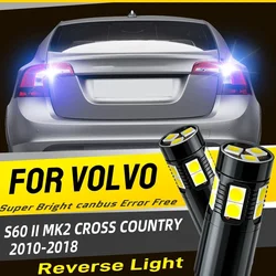 2pcs H21W LED Reverse Backup Lights Blubs BAY9S 64136 Canbus Error Free For Volvo S60 II MK2 CROSS COUNTRY 2010-2018