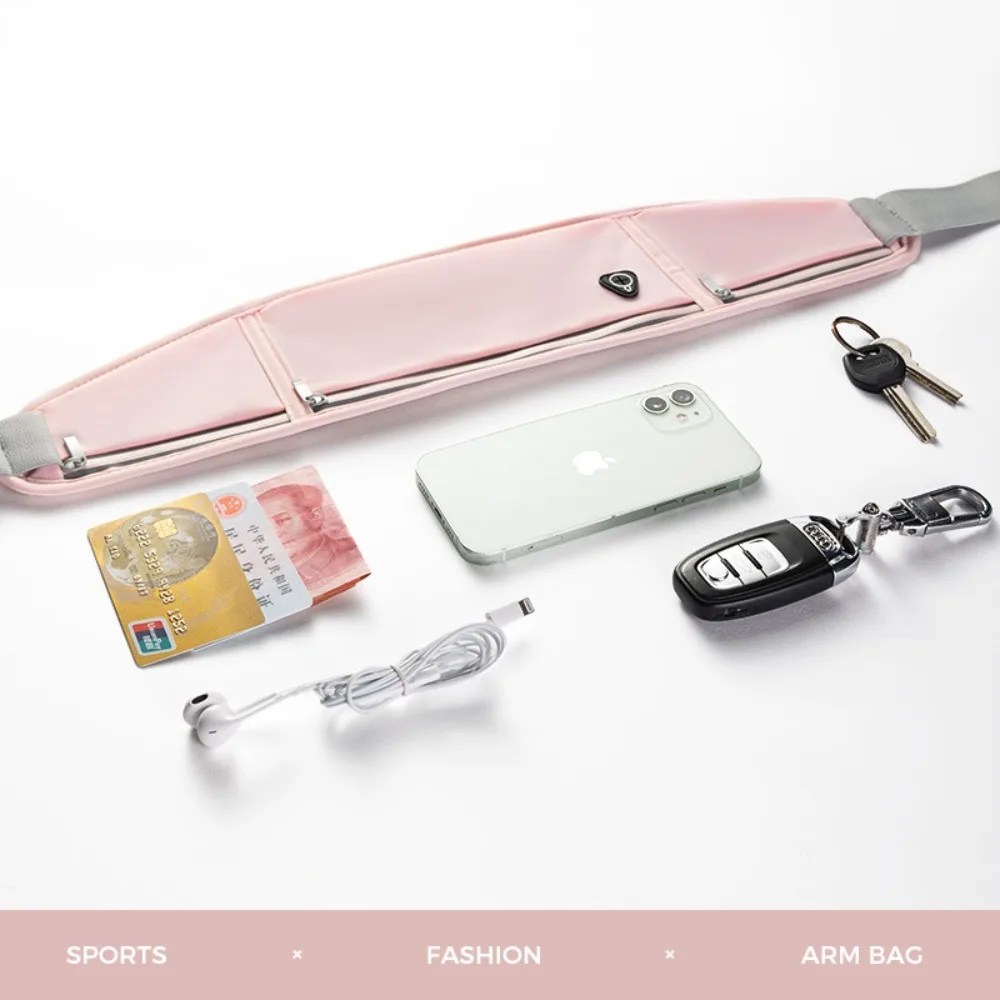 Viral No-Sweat Phone Belt - Secure Running Waist Pack for iPhone & Android, Perfect for Gym & Hiking