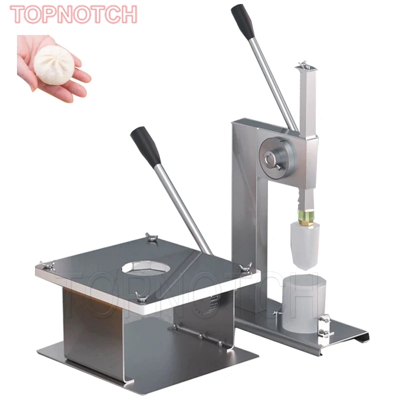 Manual Steamed Bun Machine Stuffed Momo Maker Chinese Baozi Wrapper Making Machine Steamed Stuffed Bun Maker