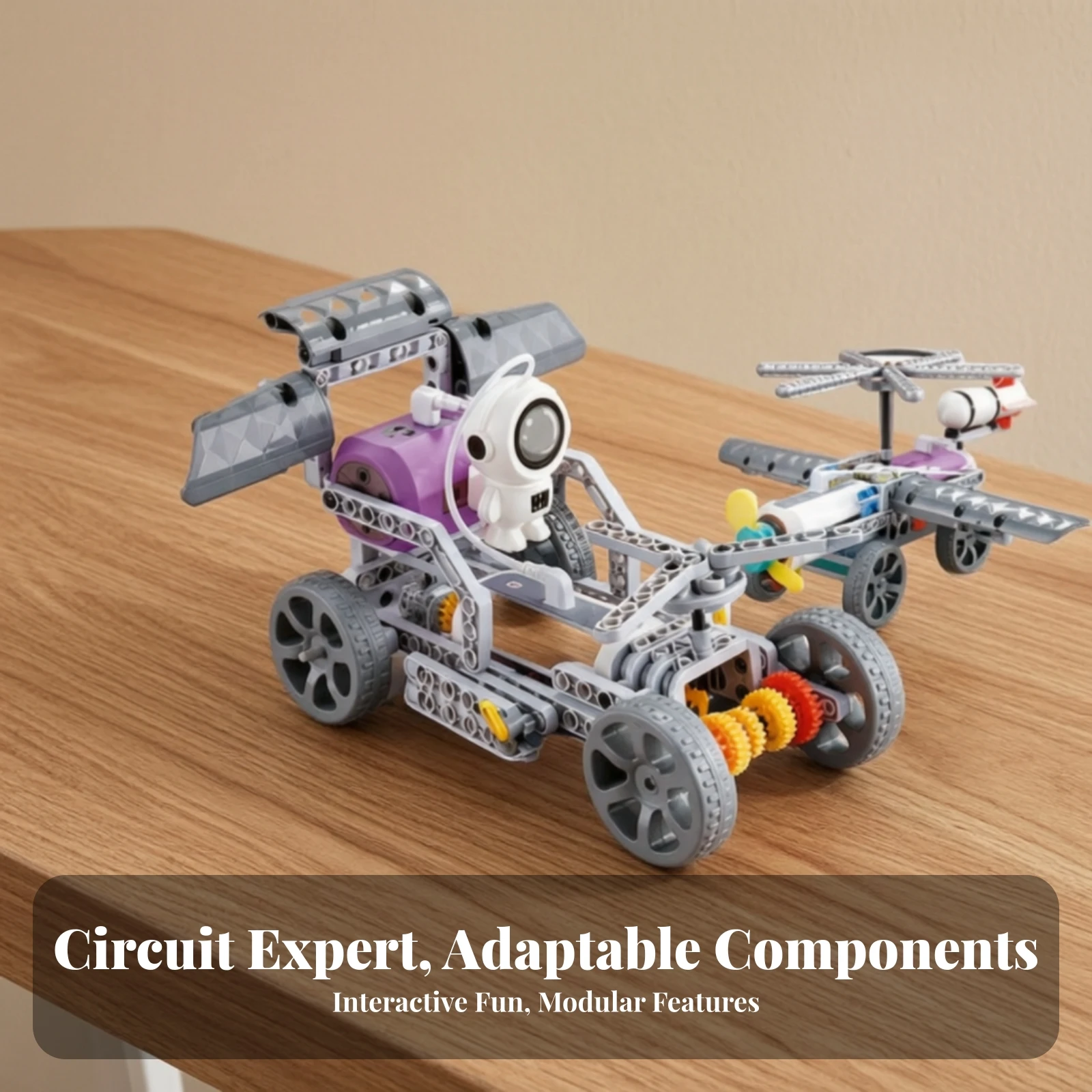 Electronic Building Blocks STEM Electronic Building Set Electronics Exploration Kit Programmable Educational for Children