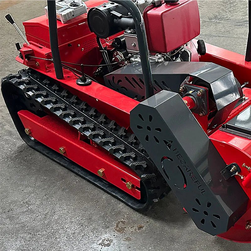 Lawn Mower Robot with Remote Control New Home Use Engine and Motor Slope Capable Grass Cutting Machine