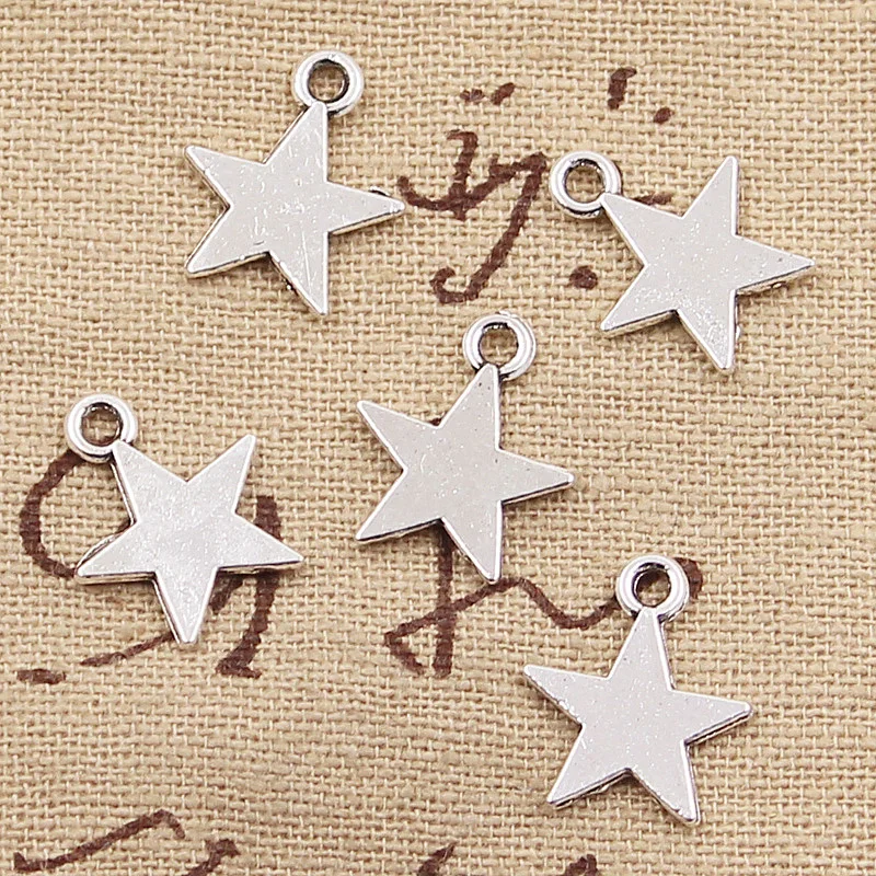 50Pcs Charms Star 1…
