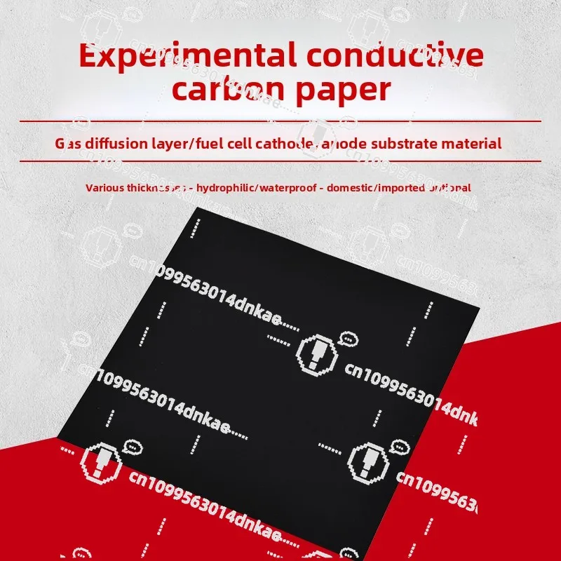 

Токопроводящая углеродная бумага HCP/010/020/030, гидрофильная/гидрофобная (на выбор), углеродная бумага для аккумуляторов