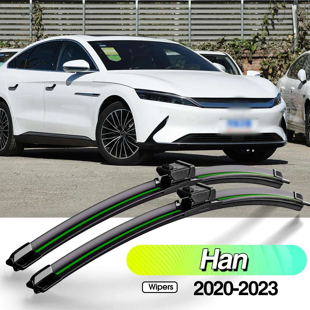 For BYD Han DM EV E-SEED GT 2020-2023 2pcs Front Windshield Wiper Blades Windscreen Window Accessories 2021 2022