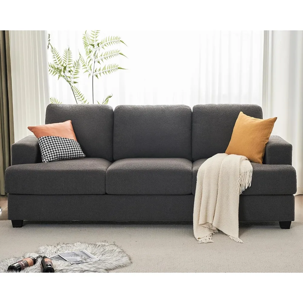 89 inch Sofa, Comfy Sofa Couch with Extra Deep Seats, Modern Sofa- 3 Seater Sofa Couch for Living Room Apartment Lounge