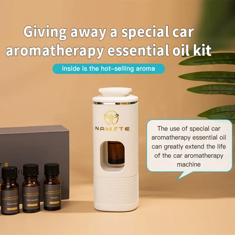 NAMSTE dispositivo di fragranza per auto odore per auto deodorante per auto regalo scatola di olio essenziale per auto regalo deodorante per auto deodorante per interni auto