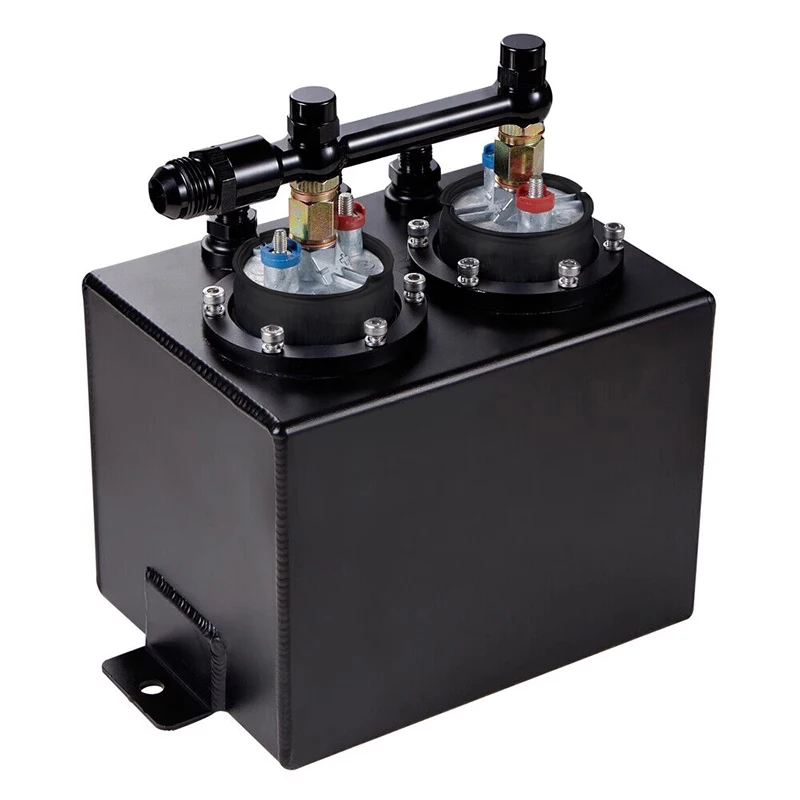 

3L dual fuel buffer tank kit OT-DSF44+6006B-TWO*2 fuel pump aluminum alloy thickened and durable
