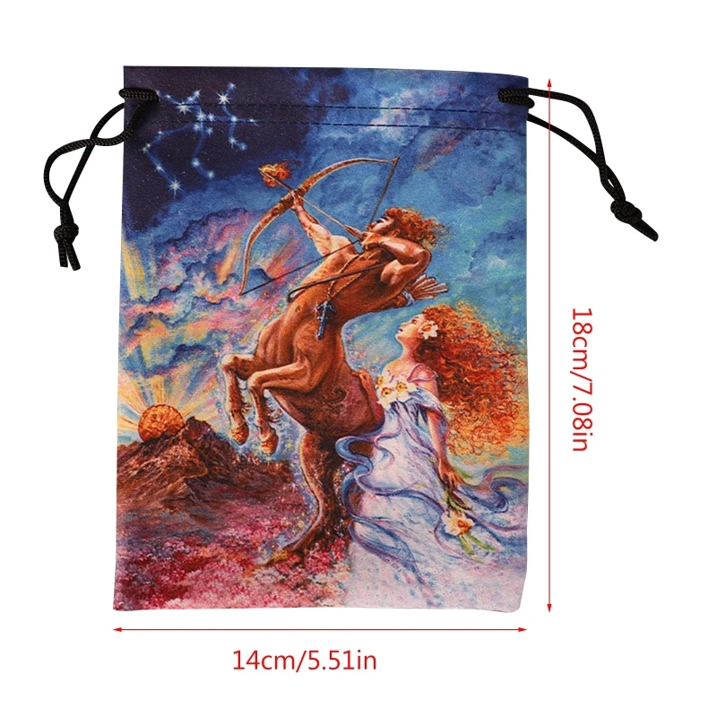 Mini Drawstring Bag Jewelry Dices Board Game Card Bag Gift Packaging