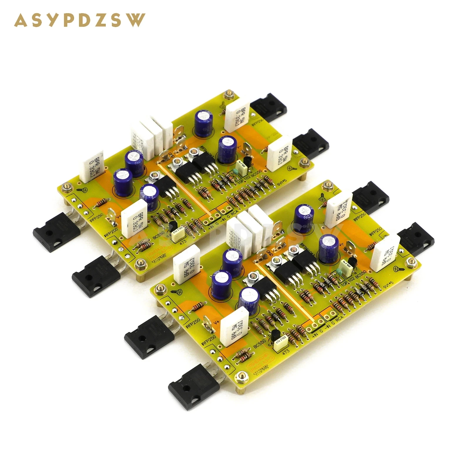 HIFI YS-A3 Pure Class A Power amplifier Base on PASS A3 Aleph-5 30W+30W 4--8 ohm DIY Kit/Finished board