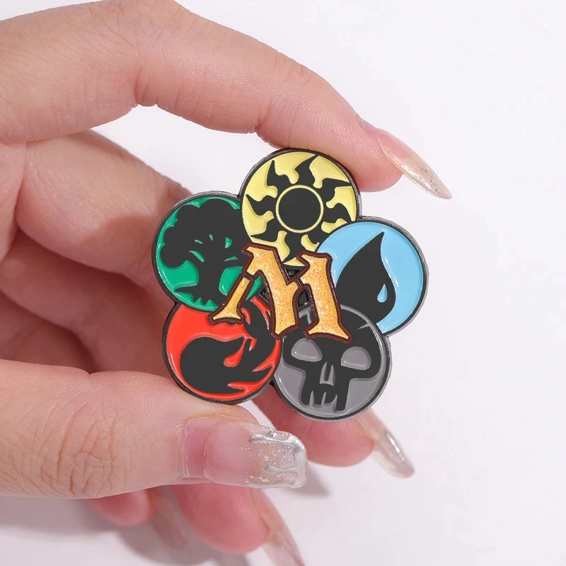 Pure By Peter Eggink Enamel Pins Collect Cartoon Game Brooches Lapel Badges Animal Funny Jewelry Gift for Magician Friends