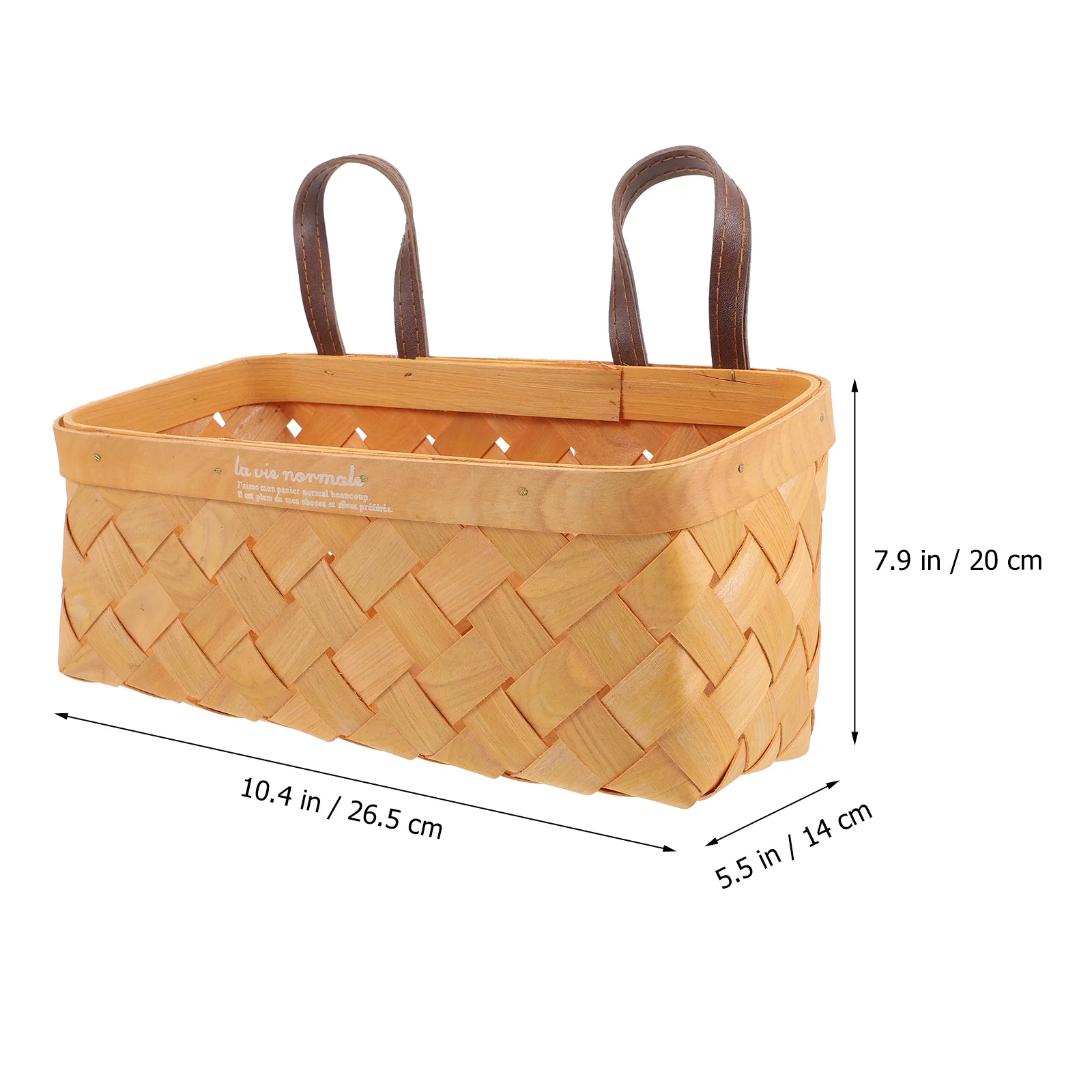 

Hanging Woven Basket for Kitchen Storage Organizer Wall Mounted Farmhouse Decor Kitchen Baskets for Storage Flower Basket