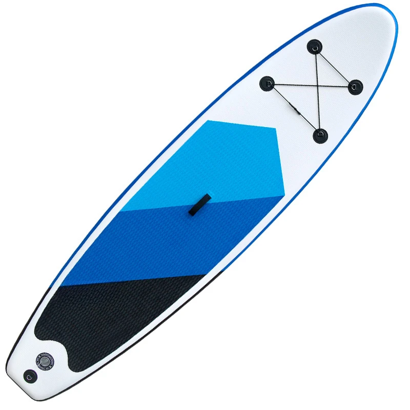 3.2 meters red and black paddle board surfboard water ski board inflatable flat boat standing paddle board