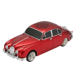 Multi-function Bluetooh Speaker Car Shape Boombox Stereo Surround TF Card AUX Play Portable Wireless HIFI Desktop Soundbox