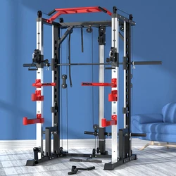 Smith machine squat rack, gantry stand, household comprehensive trainer, free squat bench press stand