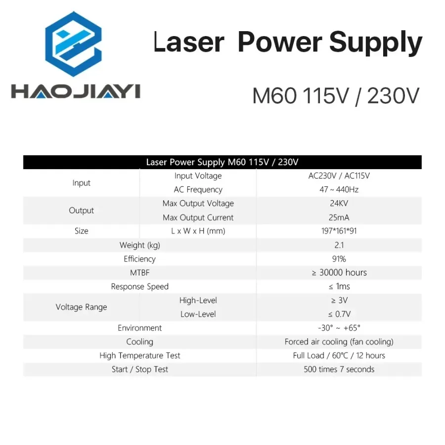 60W CO2 Laser Power… - image