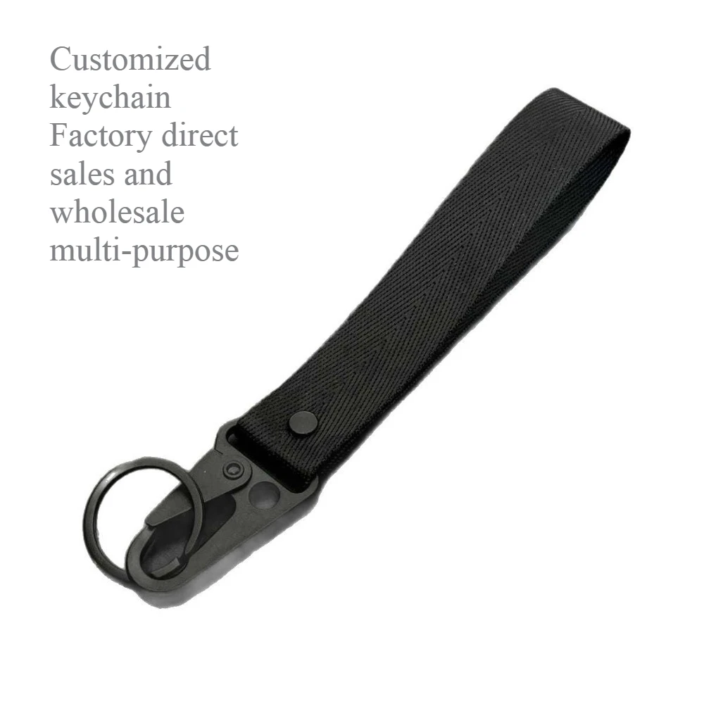 

Durable Webbing Keychain Hanging Rope With Buckle Keychain Customized Keychain Factory Direct Sales And Wholesale Multi Purpose