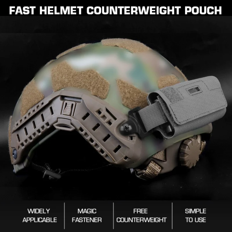 

FAST Helmet Counterweight Pouch | Adjustable Weight Pouch | for Climbing & Airsoft Accessory
