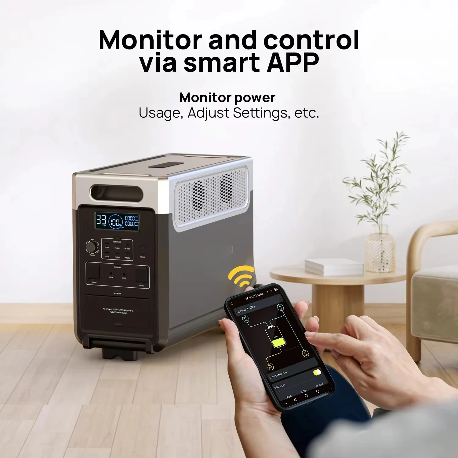 duty-free delivery 3600w portable solar generator and Ups solar system energy storage battery