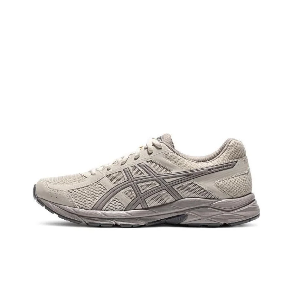 ASICS Gel Contend 4 Textile, Synthetic Leather Abrasion Resistant Breathable Coverage Rebound Low top T8D4Q-021