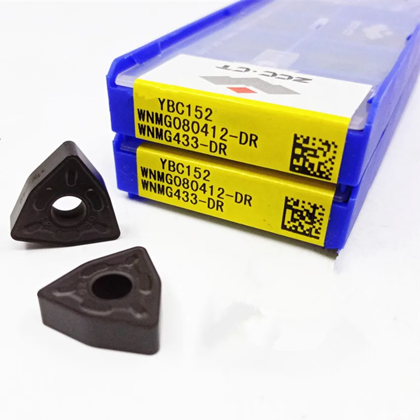 WNMG080408-DR YBC152/WNMG080412-DR YBC152/WNMG080408-DR YBC351/WNMG080412-DR YBC351 ZCC.CT CNC carbide turning inserts 10pcs/box