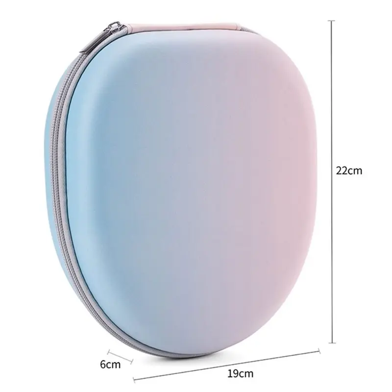 JABS-Headphones Hard Shell Carrying Case Gradient Color For Sony WH-Ch720n Luxe ANC Wireless Noise Canceling Extra Bass view 6