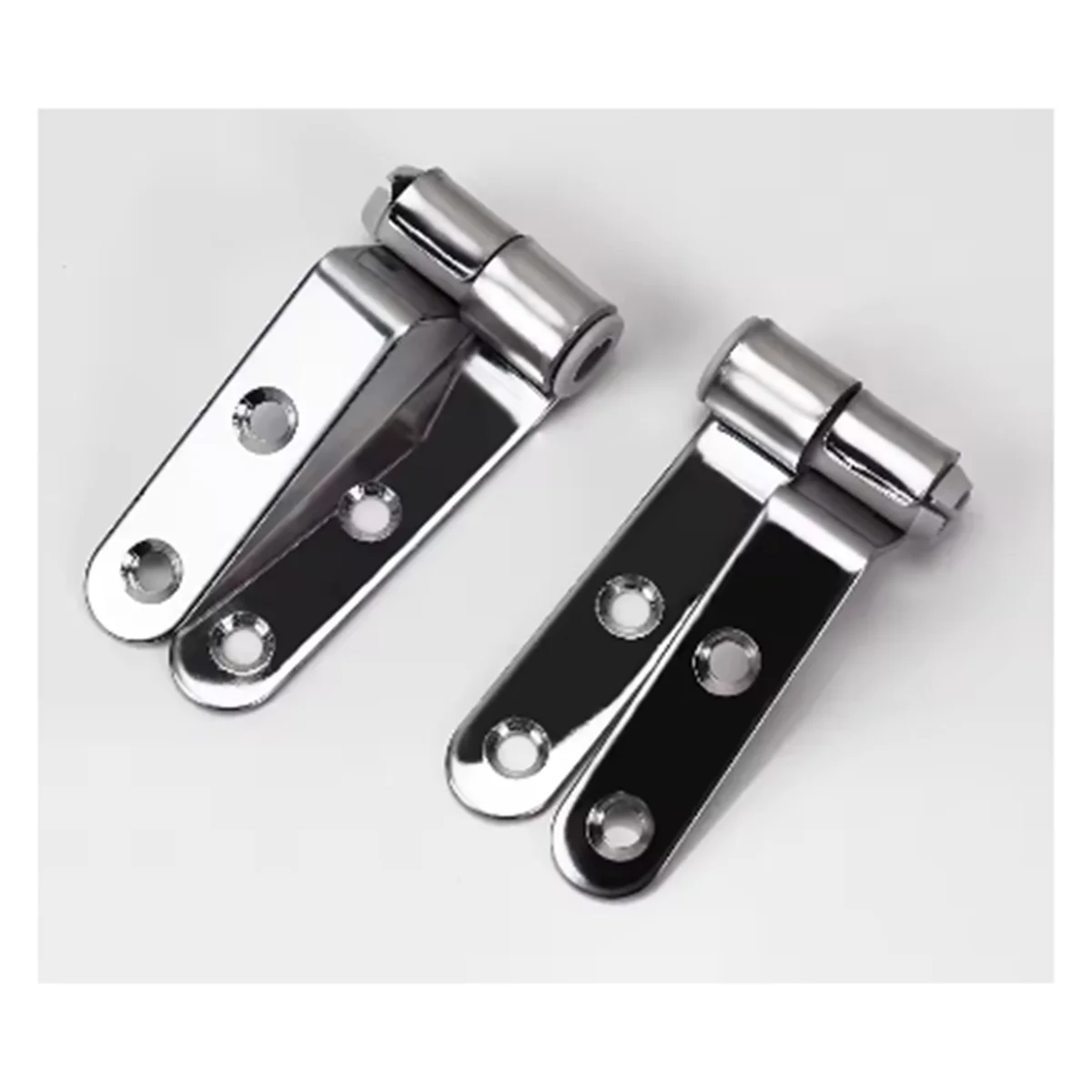 

ABNJ Toilet Seat Hinges Universal Seat Top Fix Hinge Stainless Steel Replacement Toilet Seat Parts