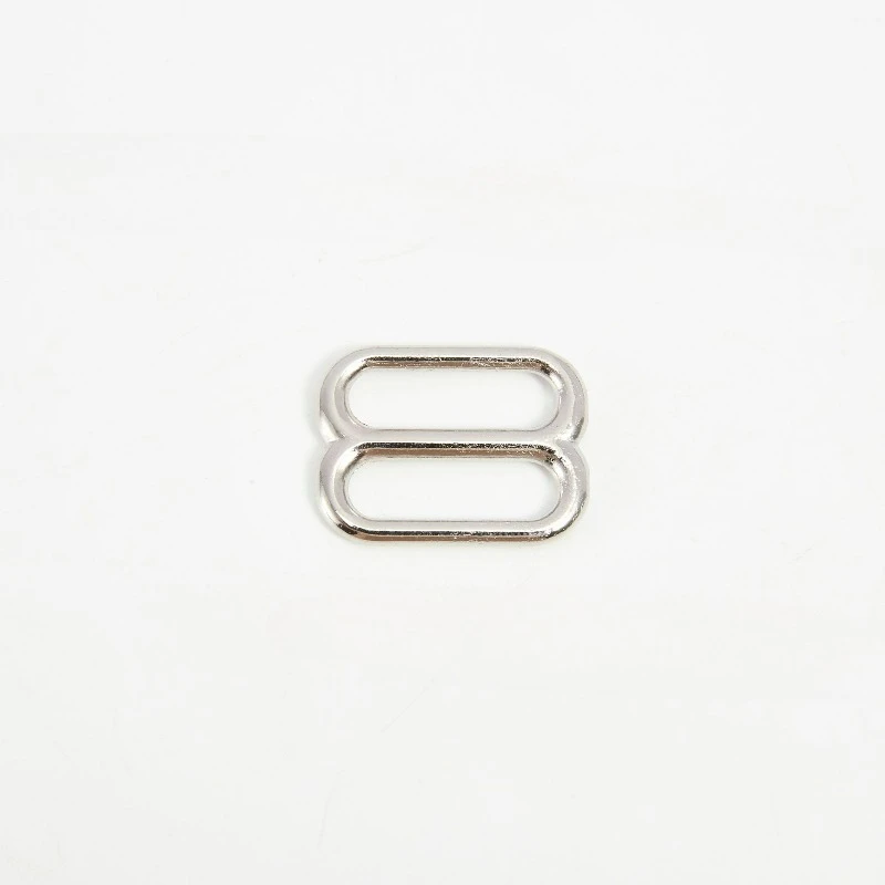 

1000x Sliver + 1000x Light Gold 10mm Metal Tri Glide Slide Buckle for Leather Craft Bag Strap Belt Webbing