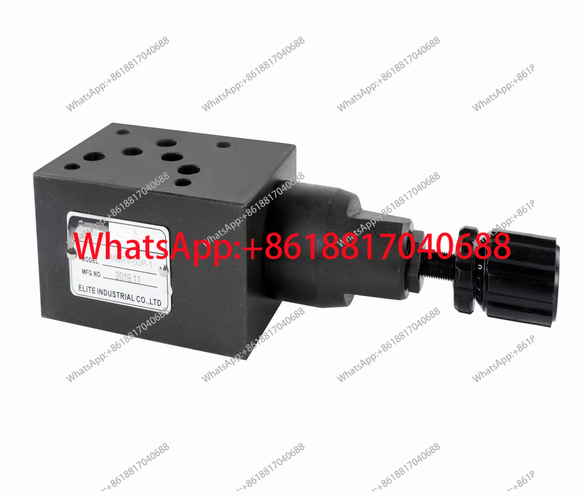 Source factory pressure reducing valve MBRV-02 pressure retaining valve MPCV-02 hydraulic station speed regulating