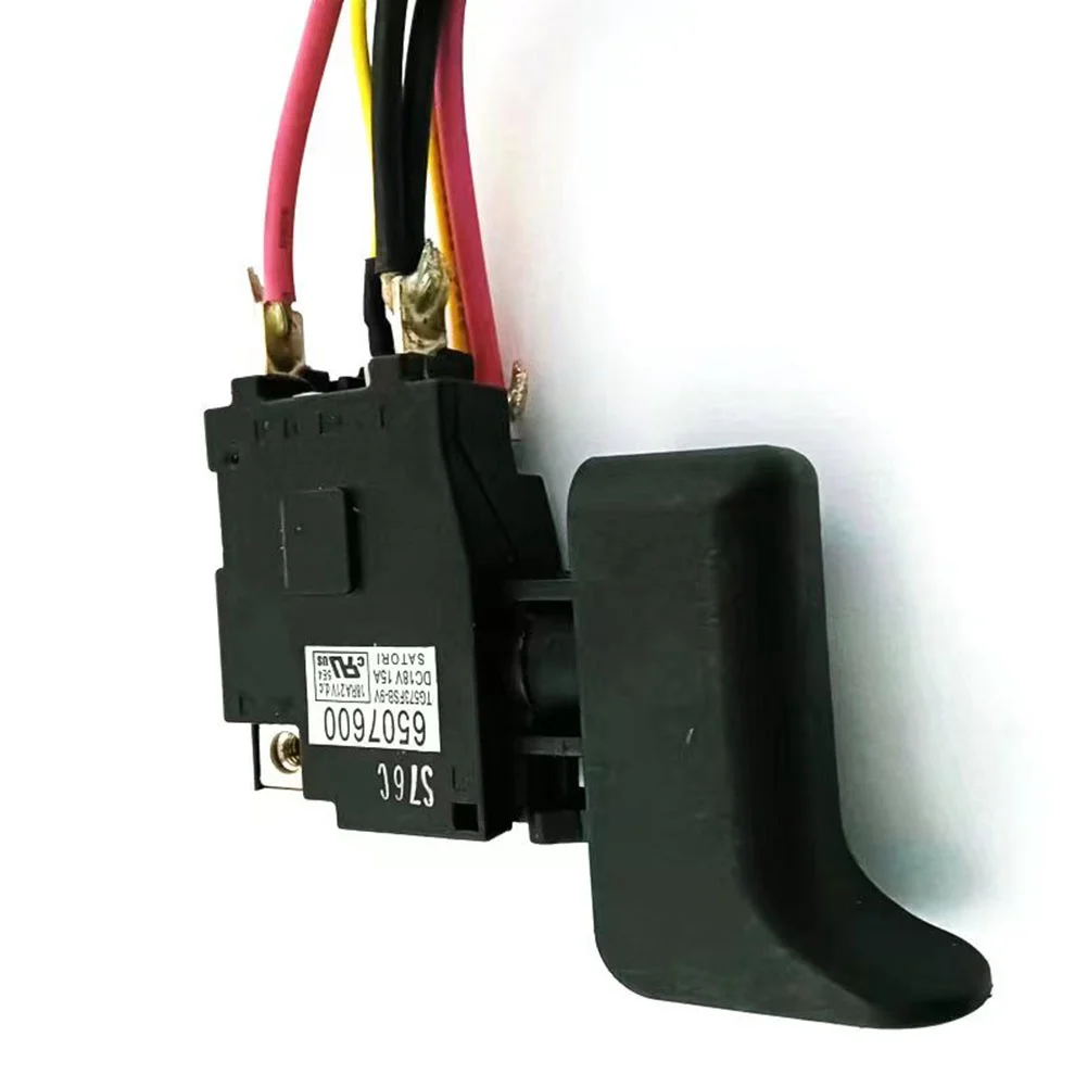 6507600 650760-0 Electric Drill Switch Speed Power Switch Replacement For XRJ04 DJR186 JR186D Electric Drill Electric Power Tool