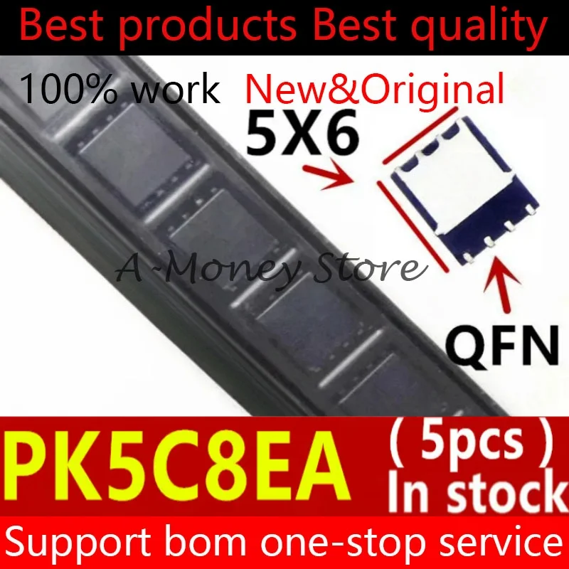 

(5pcs)PK5C8EA 5C8EA QFN-8