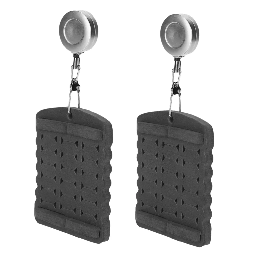 

2PCS With Expansion Buckle Fly Drying Patch Foam 8.5*6.5cm Fly Fishing Bait Hanging Board Lightweight Fishing Hook Storage