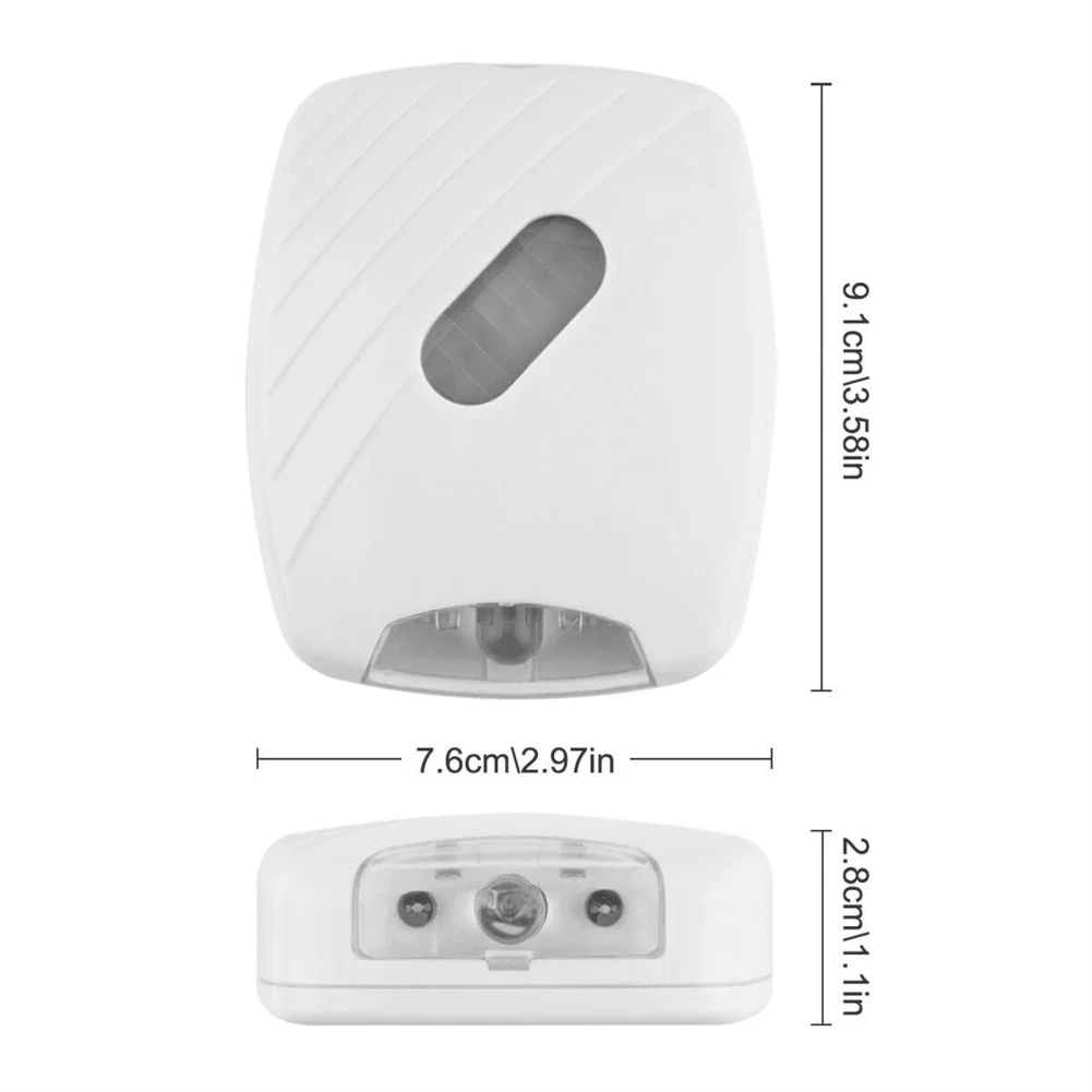 Motion Activated Toilet Night Light PIR Motion Sensor LED Night Light 2 Colors Changing Bathroom Toilet Nightlight