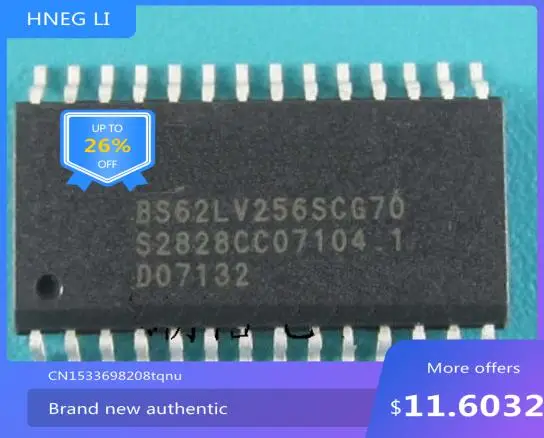 

Freeshipping BS62LV256SCG70 BS62LV256SCG