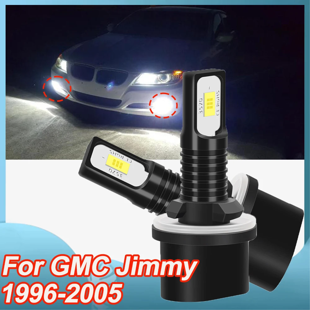 

Для GMC Jimmy 1996-2005 880 светодиодные противотуманные фары DRL 3000 люмен чрезвычайно яркие 890 899 892 893 884 885 замена ламп