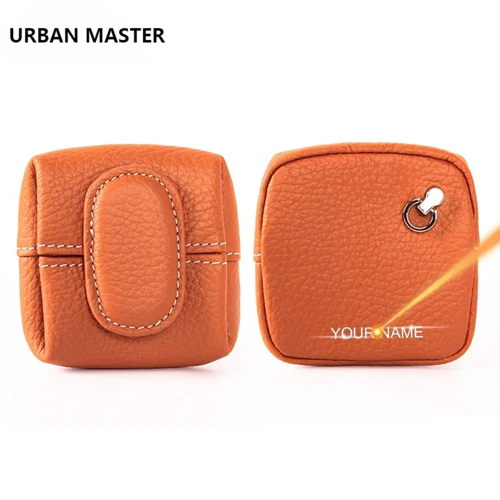 URBAN MASTER New Fashion Mini Coin Purses for Women Genuine Cow Leather Small Wallet Cute Storage Bag Earphone Purse 1567-1697