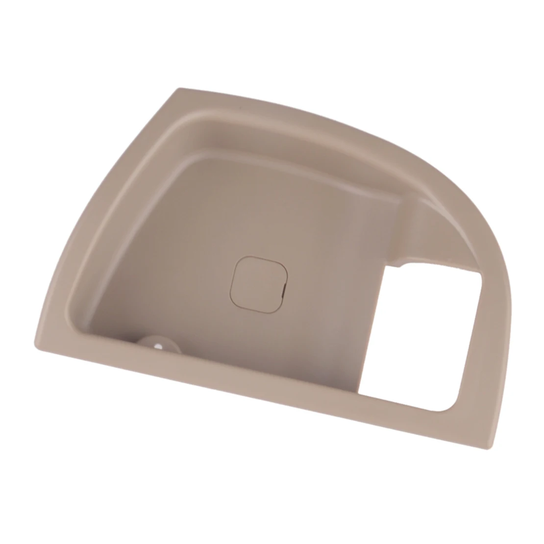 

836112B000 Rear Left Inside Door Handle Cover Trim Bezel Fit for Hyundai Santa Fe 2007 2008 2009 2010 2011 2012 Beige Plastic