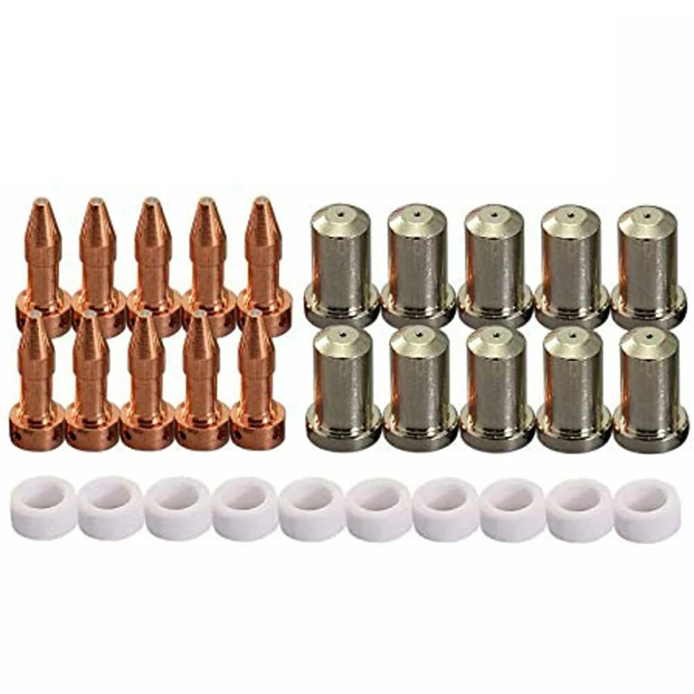 PT-23/27 Plasma Cutter Consumables Electrode Tip Nozzles 33366XL 33367 33418 Welding Nozzles Soldering Supplies CNC Metalworking