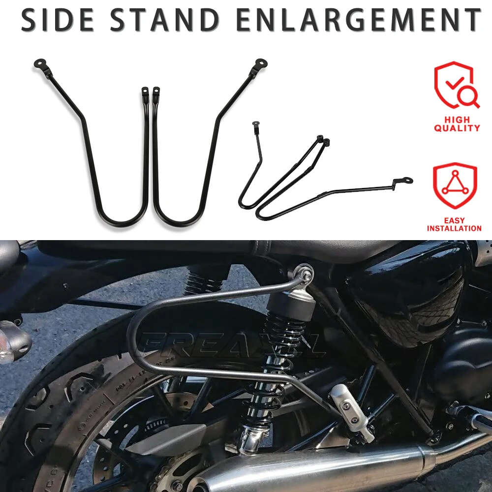 2023 2022 Motorcycle Saddlebag Supports Bracket For Bonneville T120 T100 Thruxton 1200 Speed Twin Street Twin Street Cup 2016+