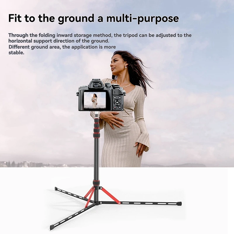 

GM220 Upgraded Light Stand Thicker Tube Camera Tripod For LED Video Light Studio Softbox Flash Umbrellas Reflector