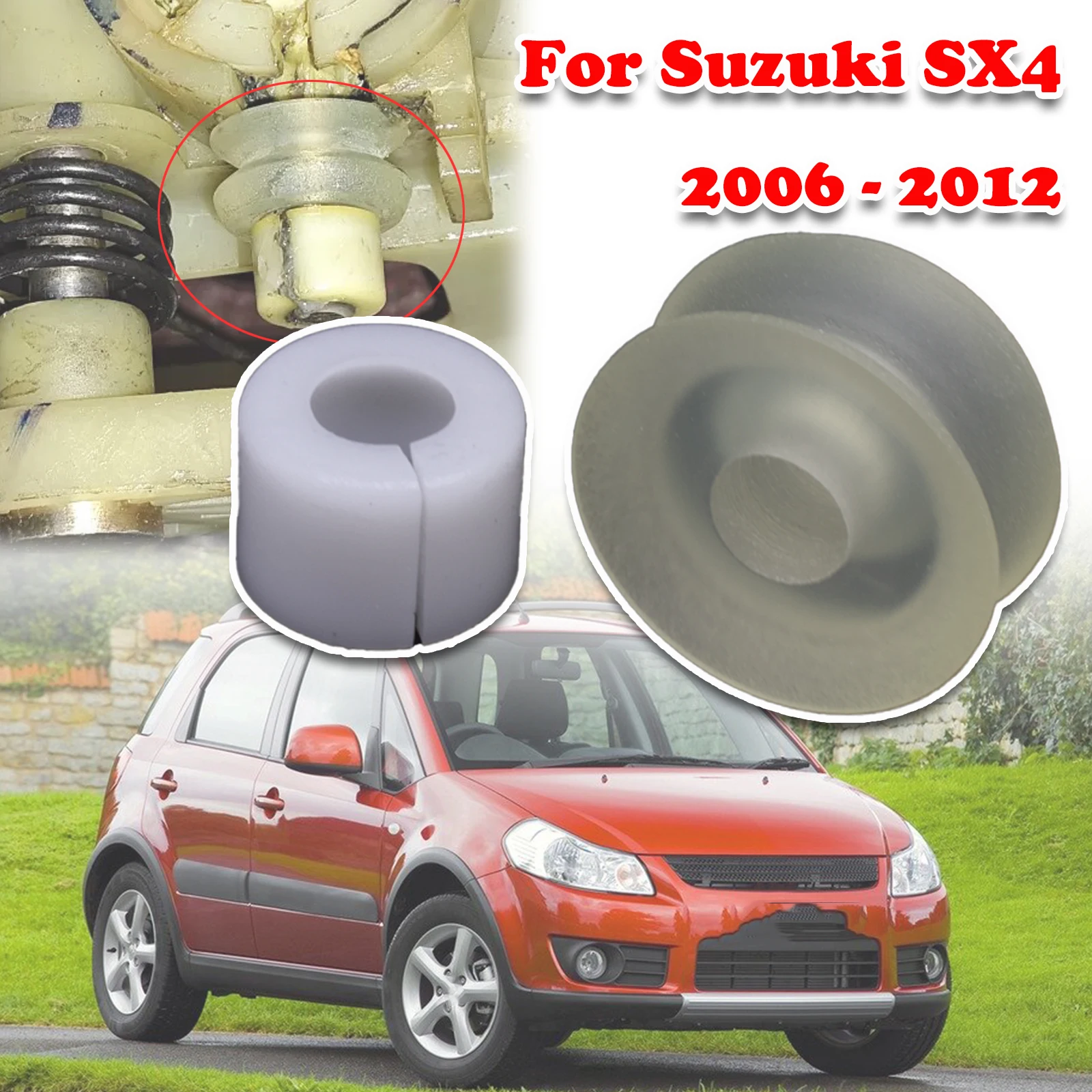 

For Suzuki SX4 Manual Gearbox Repair Kit Shifter Linkage Selector Bearing Pivot Bushing Rubber Sleeve Grommet Replacement Parts