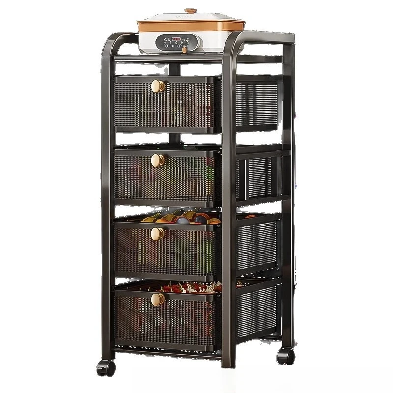 

Kitchen crevice rack, drawer basket, snack storage