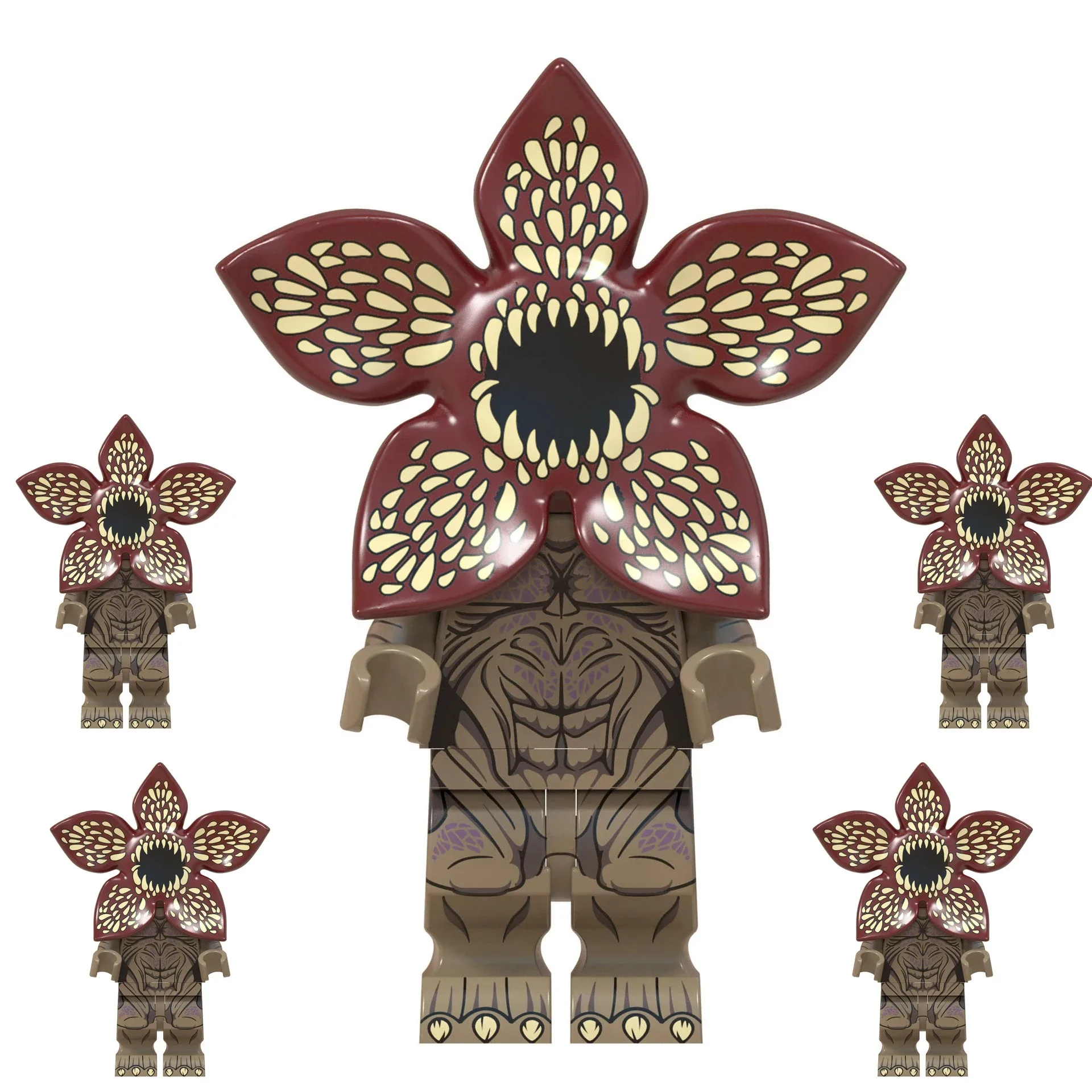 MOC Horror-TV-Serie Stranger Things Demogorgon Vecna Bausteine für Kinder Monster-Modell Konstruktionssteine Minifiguren Spielzeug Geschenke – Detail 3