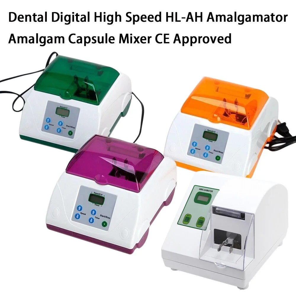 4 Colors Dental Lab Amalgamator Digital Capsule Mixer High Speed Electric Amalgamator